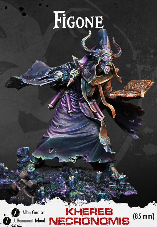 Figone Miniatures Khereb Necronomis 75mm （Base not included）