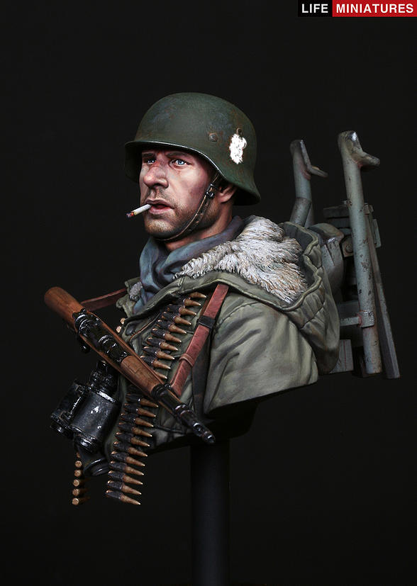 Life miniatures MG42 Tripod Carrier, Totenkopf Division, Kharkov 1943 BUST