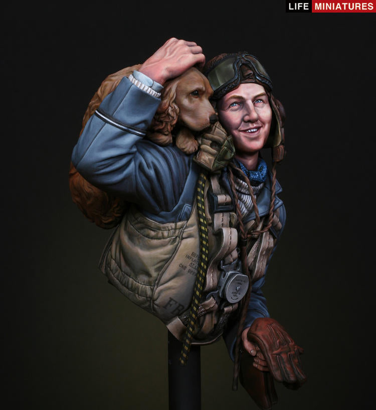 Life miniatures 'The Few' RAF Fighter Pilot, 1940 Battle of Britain BUST