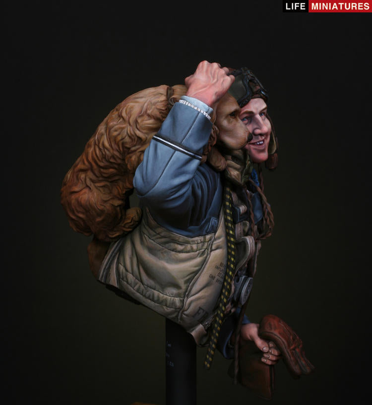 Life miniatures 'The Few' RAF Fighter Pilot, 1940 Battle of Britain BUST