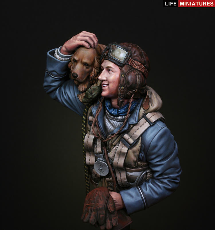 Life miniatures 'The Few' RAF Fighter Pilot, 1940 Battle of Britain BUST