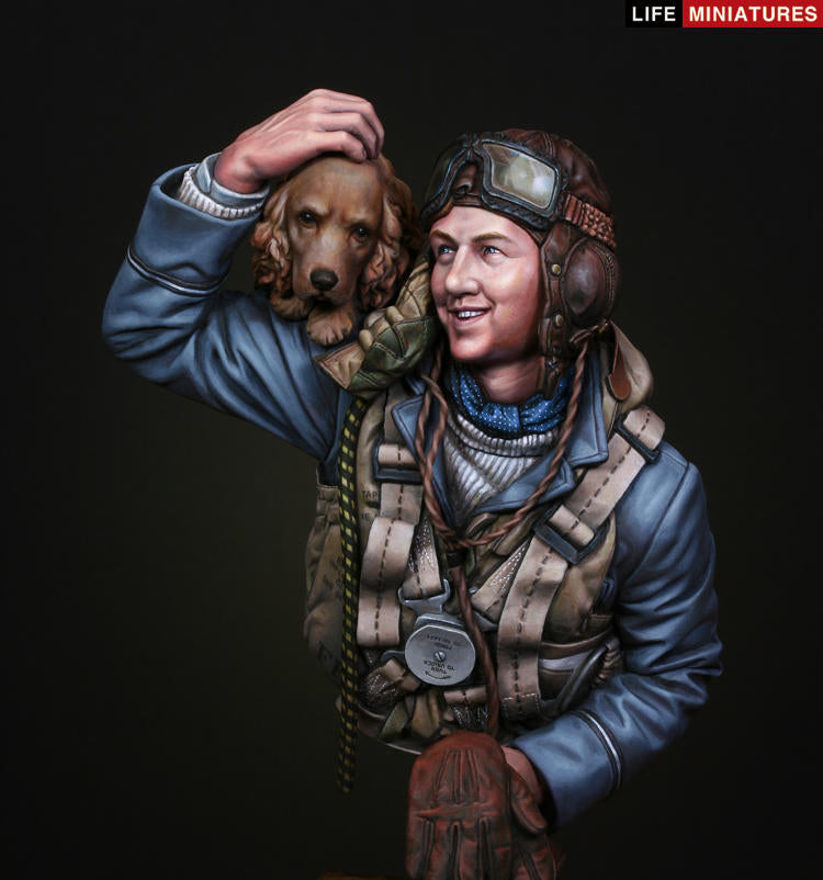 Life miniatures 'The Few' RAF Fighter Pilot, 1940 Battle of Britain BUST