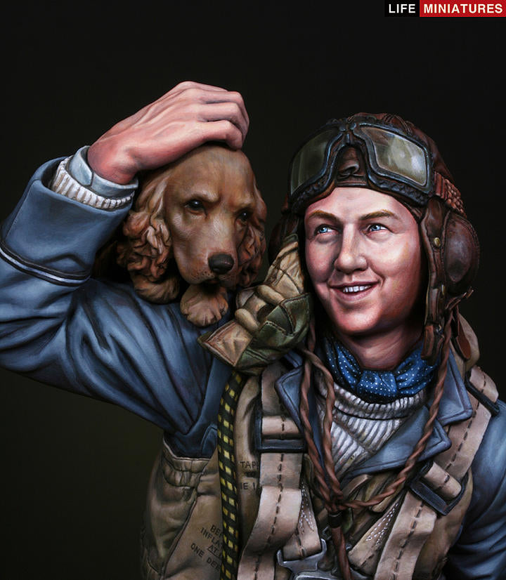 Life miniatures 'The Few' RAF Fighter Pilot, 1940 Battle of Britain BUST