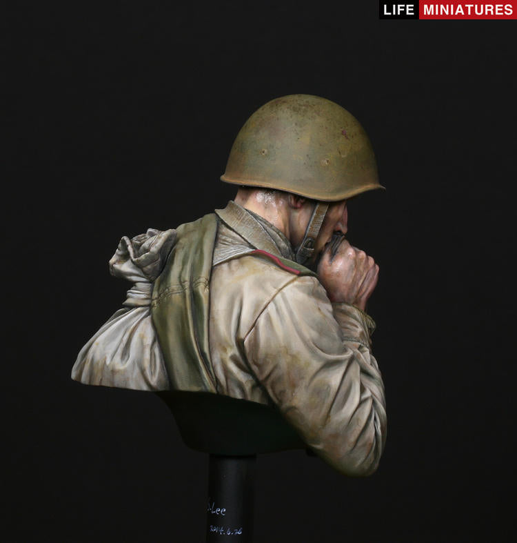 Life miniatures 'On The Edge of No Man's Land' WW2 Young Red Army Infantryman, Battle of Kursk BUST