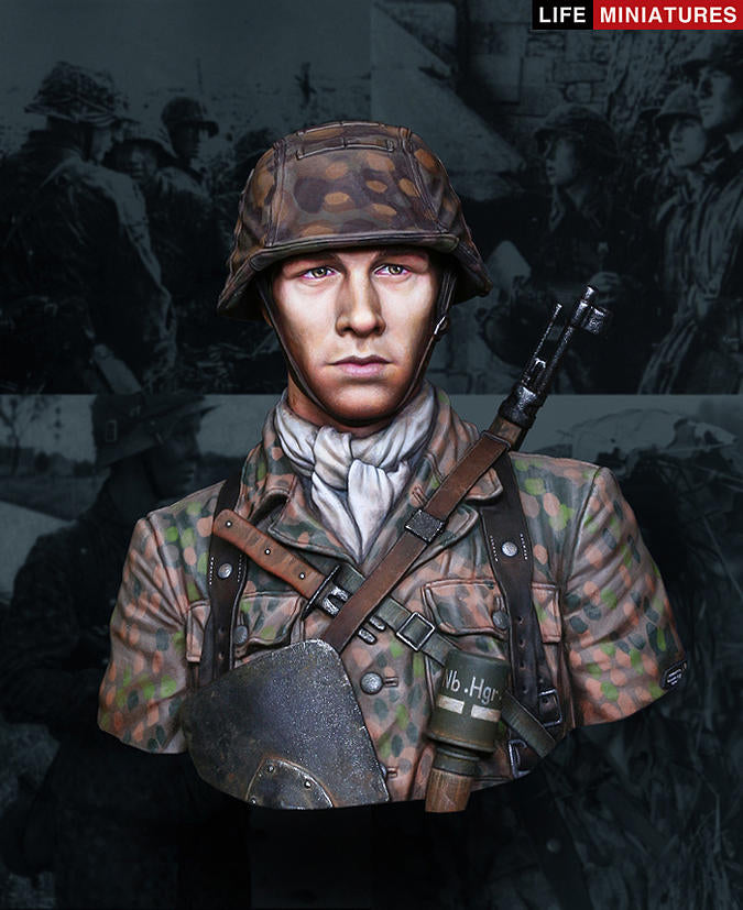 Life miniatures 12th SS Panzer Division 'Hitlerjugend' Normandy 1944 BUST