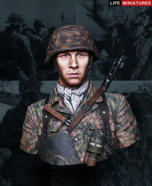 Life miniatures 12th SS Panzer Division 'Hitlerjugend' Normandy 1944 BUST