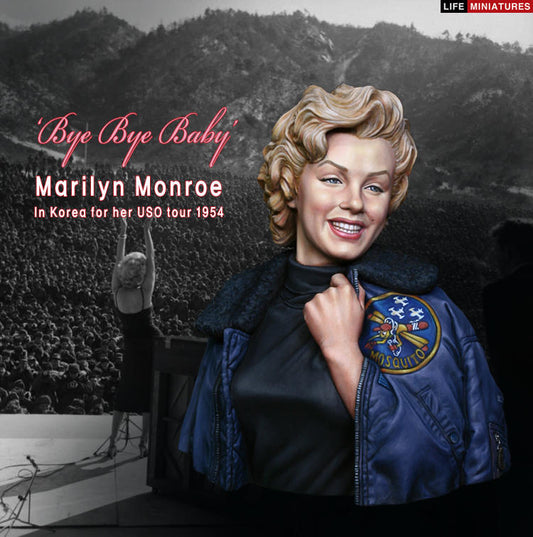 Life miniatures 'Bye Bye Baby' Marilyn Monroe in Korea for her USO tour 1954 BUST