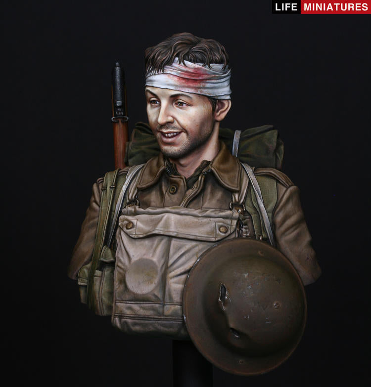 Life miniatures Retreat to Victory, Evacuation of British Expeditionary Force from Dunkirk, 1940 BUST