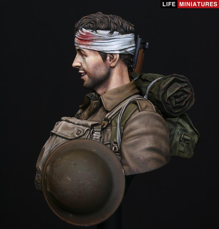 Life miniatures Retreat to Victory, Evacuation of British Expeditionary Force from Dunkirk, 1940 BUST