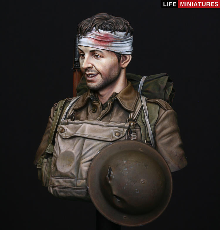 Life miniatures Retreat to Victory, Evacuation of British Expeditionary Force from Dunkirk, 1940 BUST