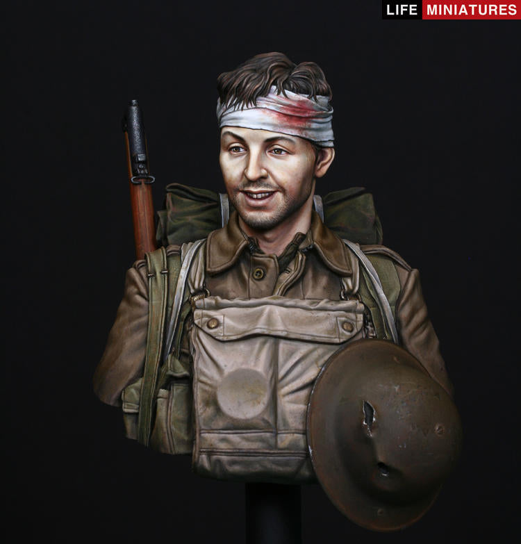 Life miniatures Retreat to Victory, Evacuation of British Expeditionary Force from Dunkirk, 1940 BUST
