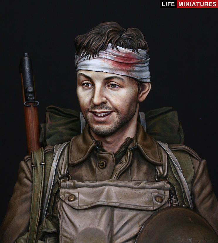 Life miniatures Retreat to Victory, Evacuation of British Expeditionary Force from Dunkirk, 1940 BUST