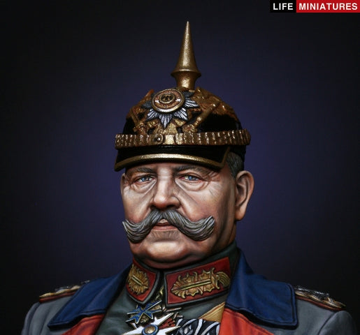 Life miniatures Paul von Hindenburg BUST