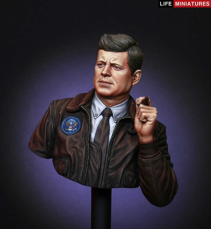 Life miniatures JFK, the 35th President of the United States BUST
