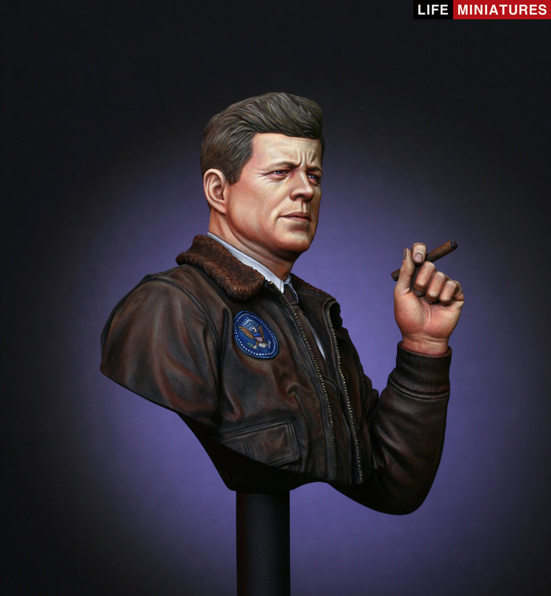 Life miniatures JFK, the 35th President of the United States BUST