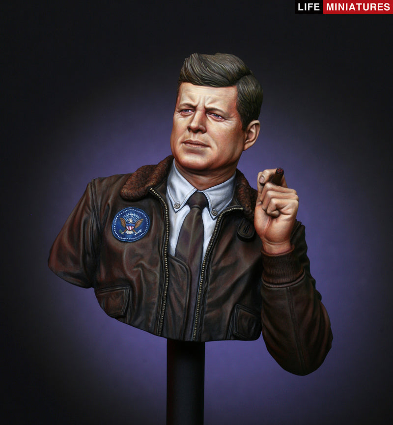 Life miniatures JFK, the 35th President of the United States BUST