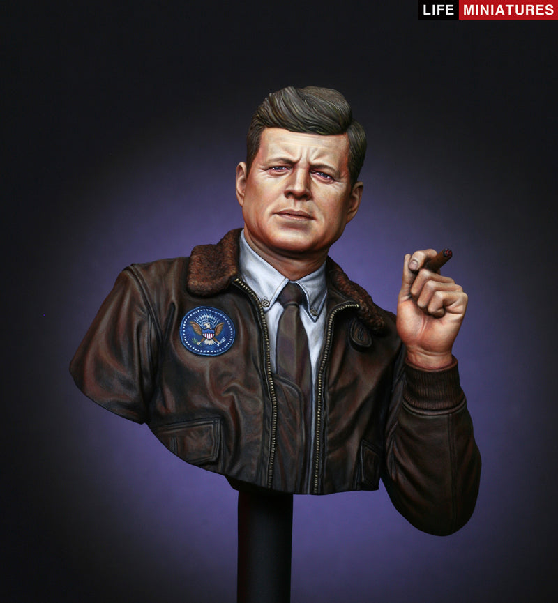 Life miniatures JFK, the 35th President of the United States BUST