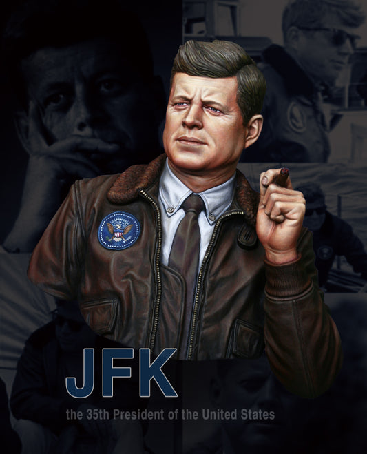 Life miniatures JFK, the 35th President of the United States BUST