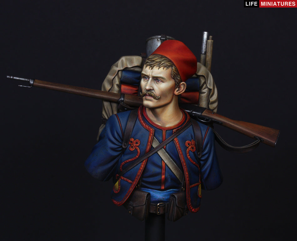 Life Miniatures French Zouave Regiment in 1914 Bust