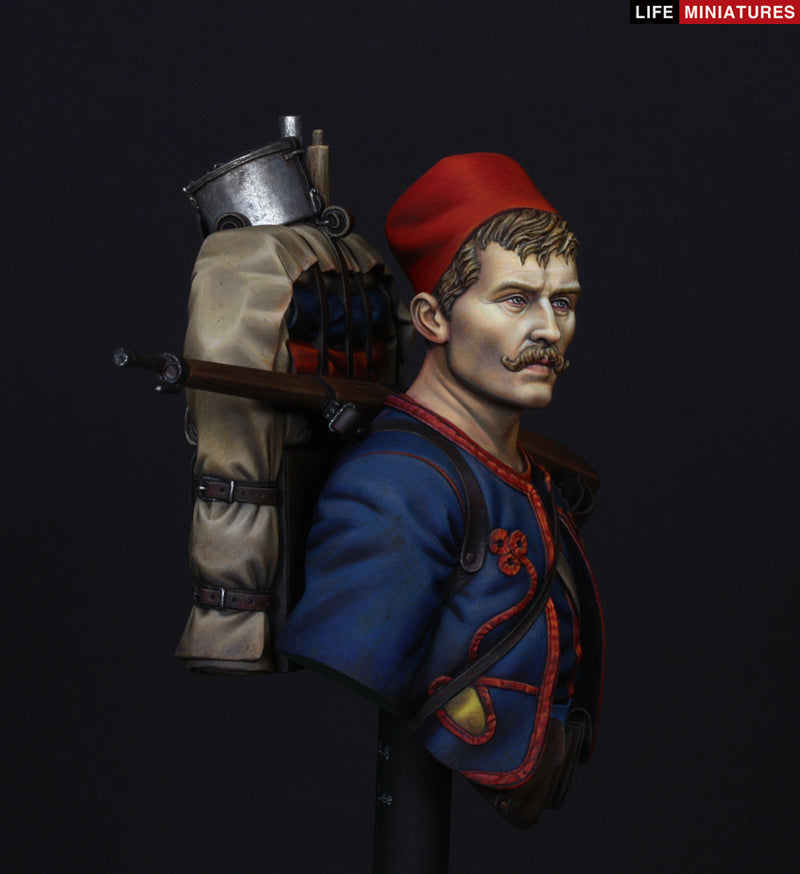 Life Miniatures French Zouave Regiment in 1914 Bust