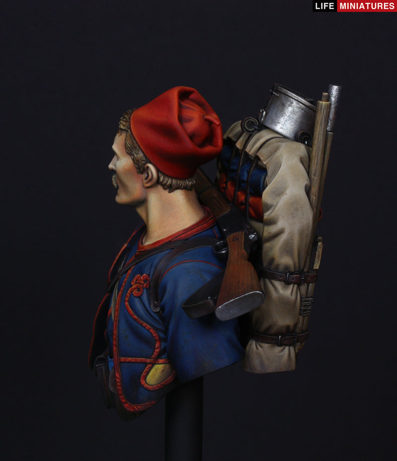 Life Miniatures French Zouave Regiment in 1914 Bust