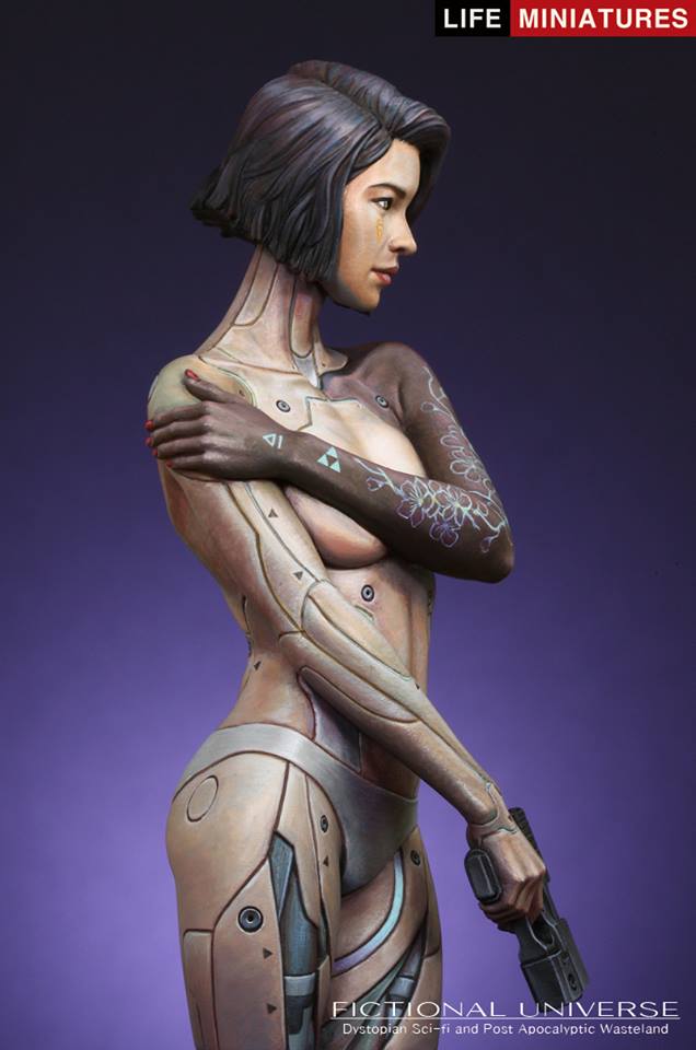 Life miniatures MIRAI - Humanoid Cyborg Assassin A.D.2074 BUST
