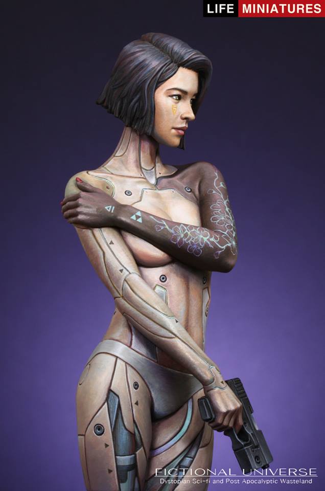 Life miniatures MIRAI - Humanoid Cyborg Assassin A.D.2074 BUST