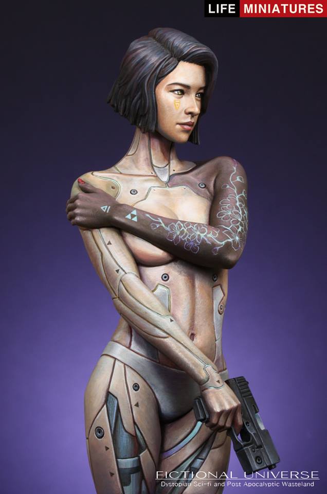Life miniatures MIRAI - Humanoid Cyborg Assassin A.D.2074 BUST
