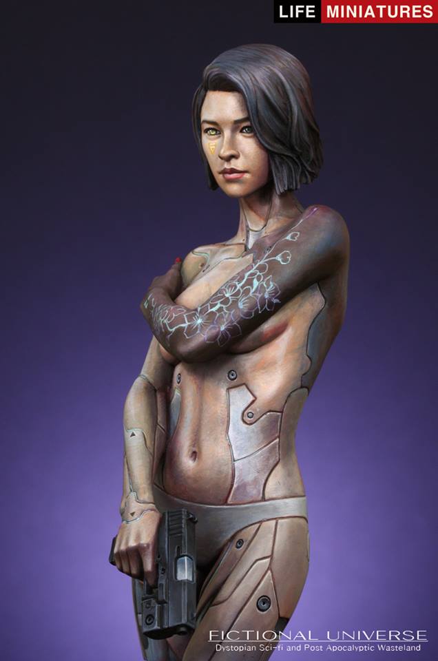 Life miniatures MIRAI - Humanoid Cyborg Assassin A.D.2074 BUST