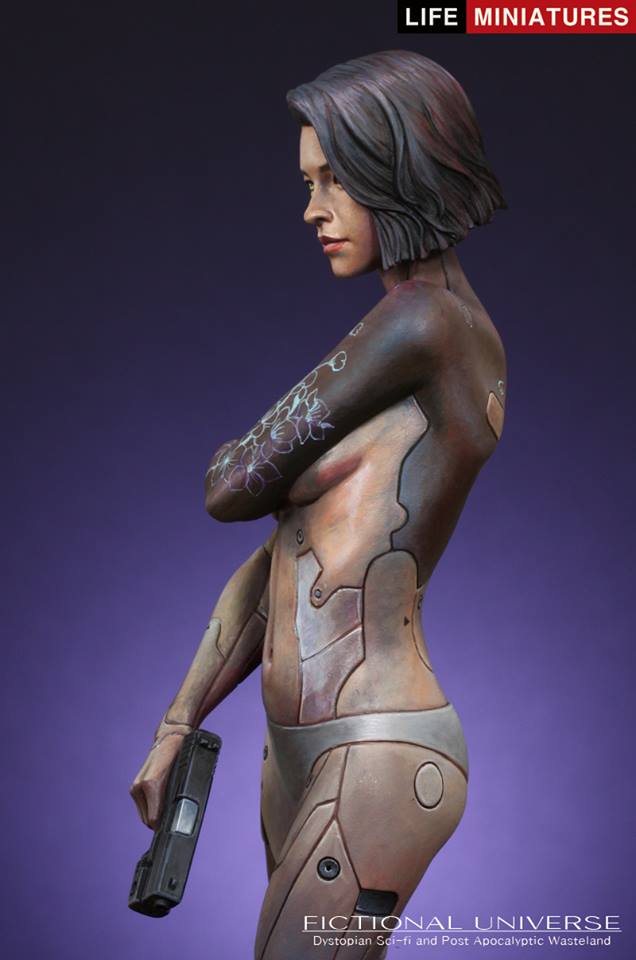 Life miniatures MIRAI - Humanoid Cyborg Assassin A.D.2074 BUST