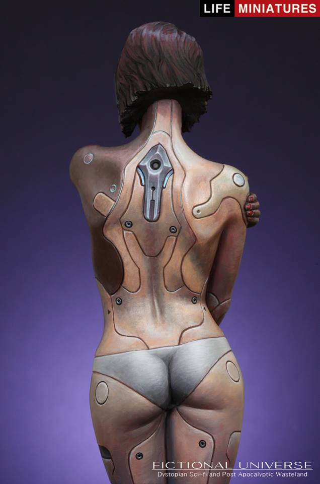 Life miniatures MIRAI - Humanoid Cyborg Assassin A.D.2074 BUST