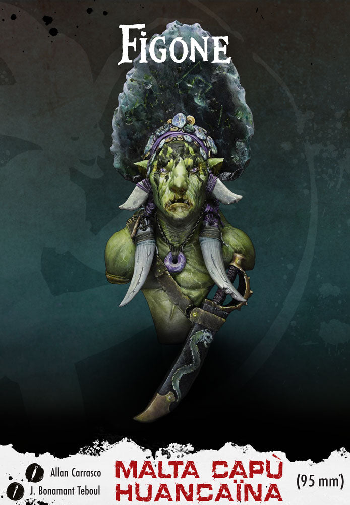 Figone Miniatures Malta Capu Huancaina Bust
