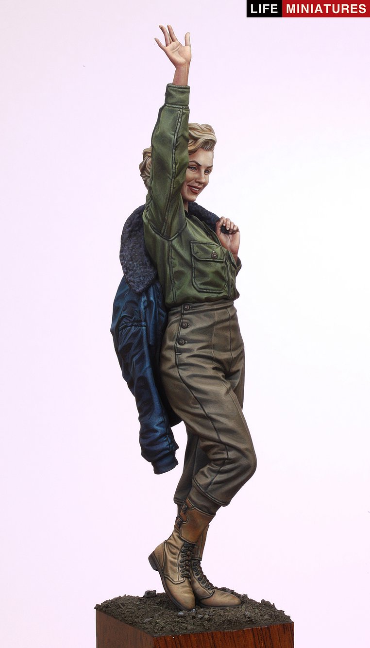 Life miniatures Marilyn Monroe in Korea for her USO tour 1954 1/35