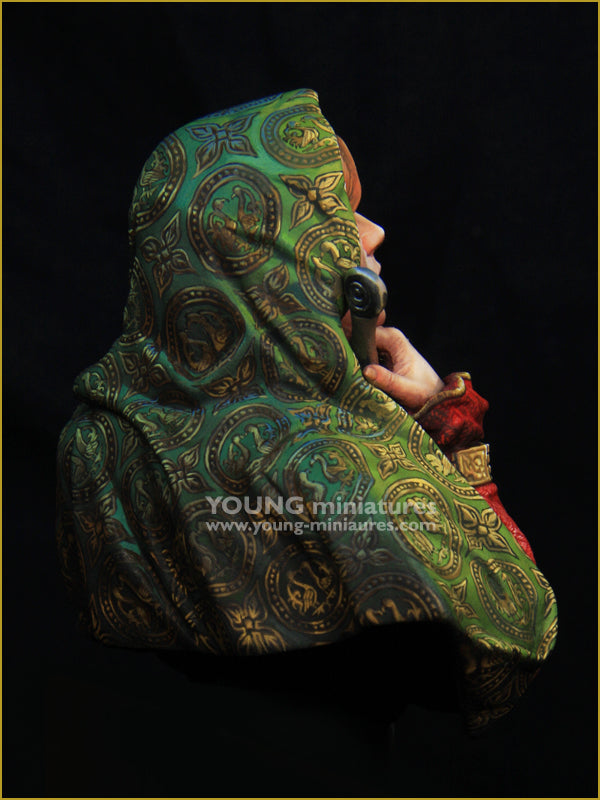 Young Miniatures Medieval Woman  1/10 Bust Resin YH1871 BUST