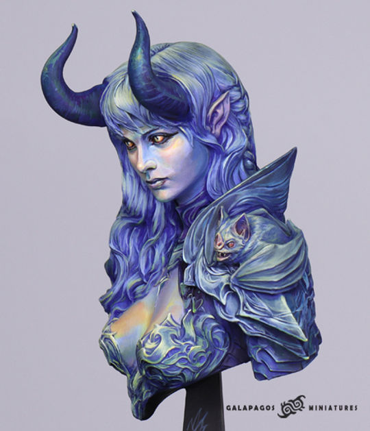 Galapagos Miniatures Velanoir The Night Terror Bust