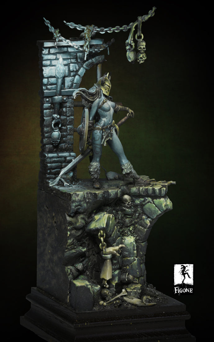 Figone Miniatures Norska with scenery （Base included）