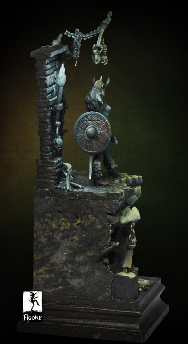 Figone Miniatures Norska with scenery （Base included）