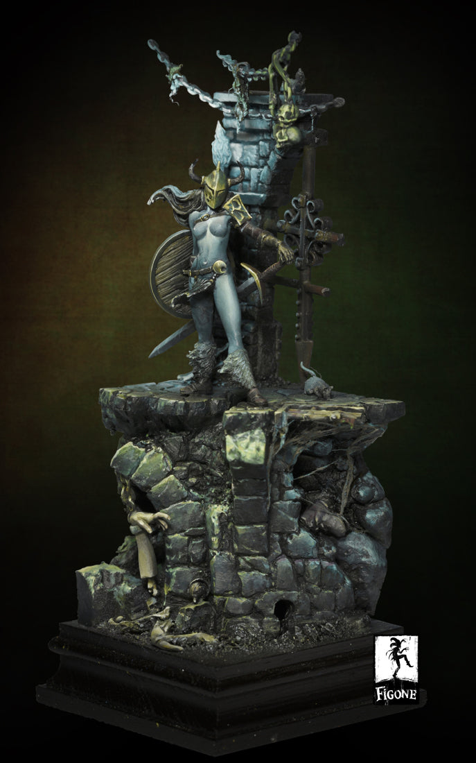 Figone Miniatures Norska with scenery （Base included）