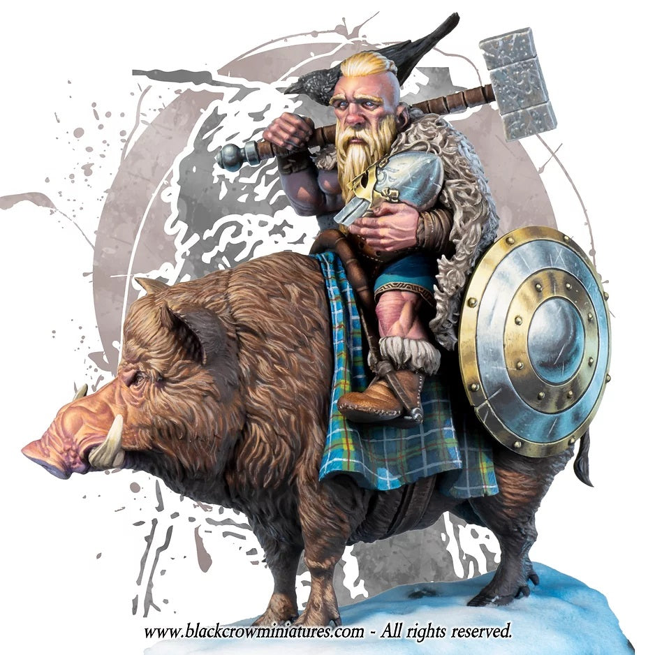 Black Crow Miniatures RAGNAR 75mm