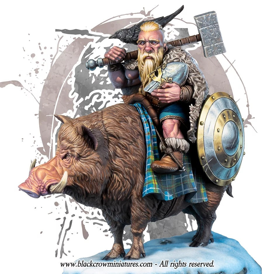 Black Crow Miniatures RAGNAR 75mm