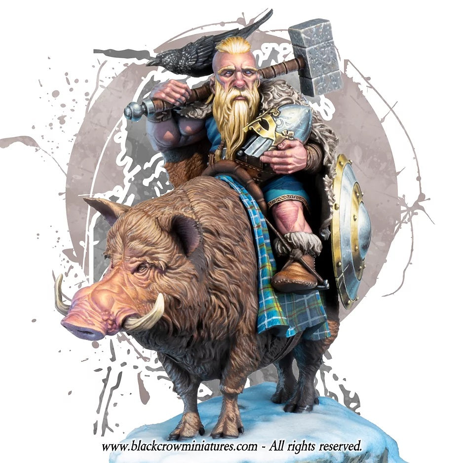 Black Crow Miniatures RAGNAR 75mm