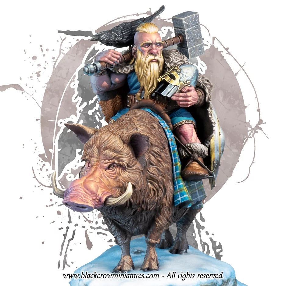 Black Crow Miniatures RAGNAR 75mm