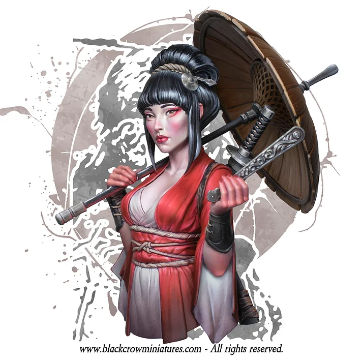 Black Crow Miniatures SAKURA Bust 1/10