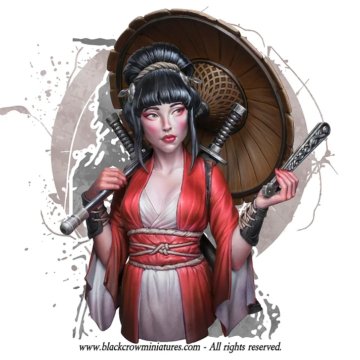 Black Crow Miniatures SAKURA Bust 1/10