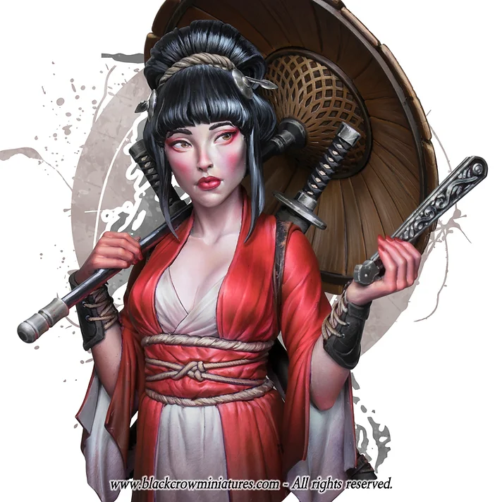 Black Crow Miniatures SAKURA Bust 1/10