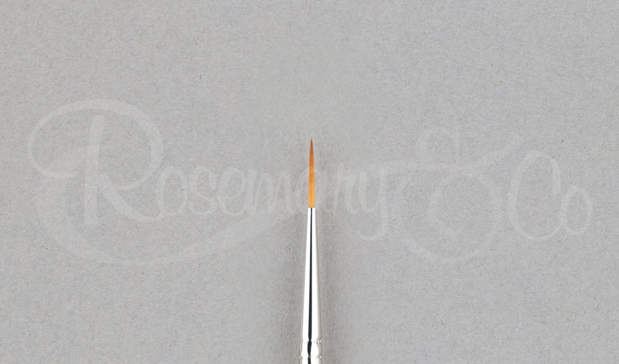 Roremary Painting Brush SERIES 230. GOLDEN SYNTHETIC MINI RIGGER