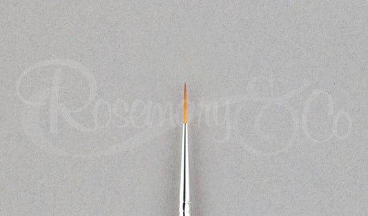 Roremary Painting Brush SERIES 230. GOLDEN SYNTHETIC MINI RIGGER