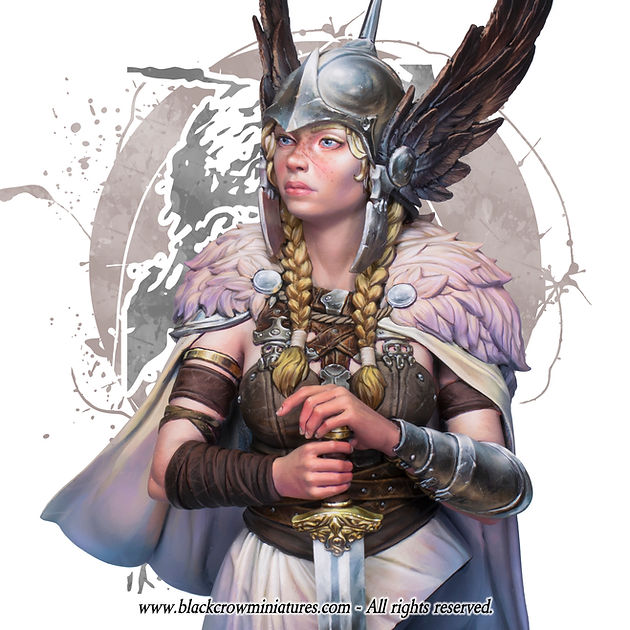Black Crow Miniatures SIGRUN 1/10 BUST