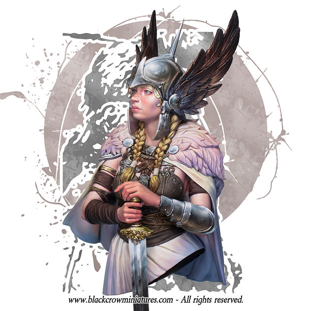 Black Crow Miniatures SIGRUN 1/10 BUST