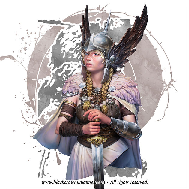 Black Crow Miniatures SIGRUN 1/10 BUST